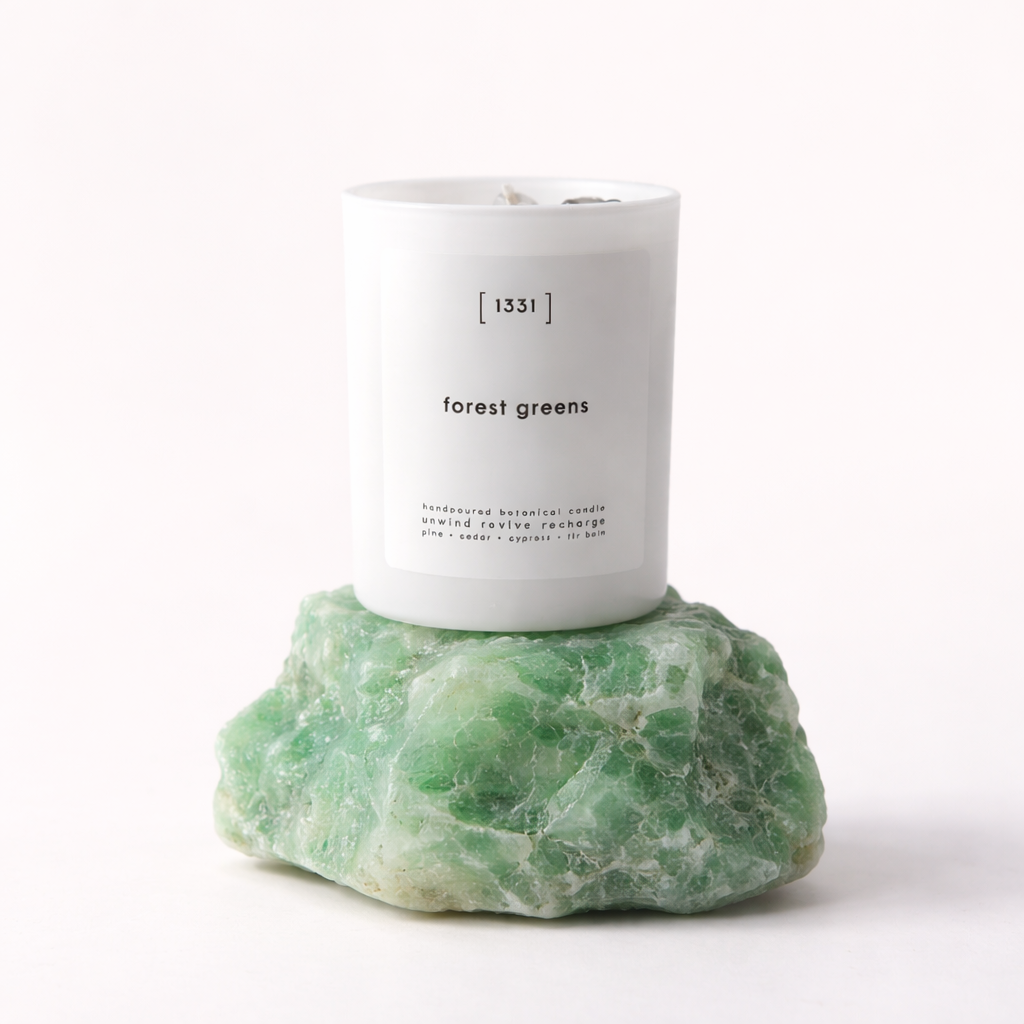 1331_forest_greens_botanical_scented_candle
