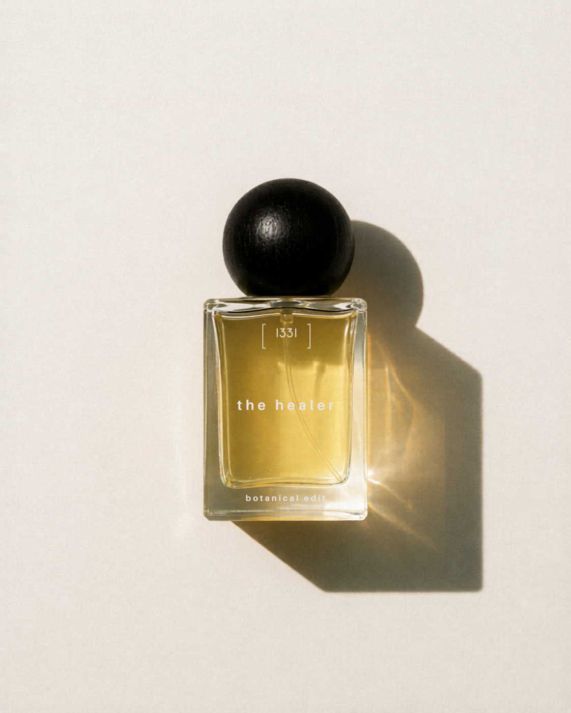 the healer perfume bottle