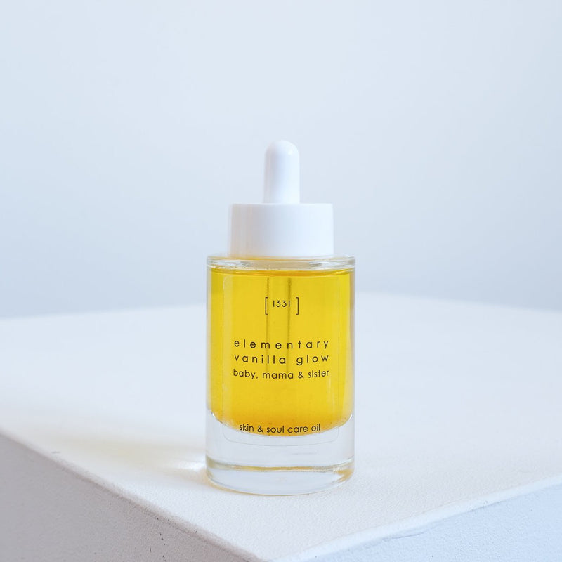 1331 elementary vanilla glow strechmark oil