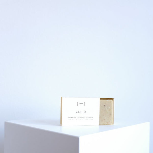 CLOUD- soothing botanical soap bar