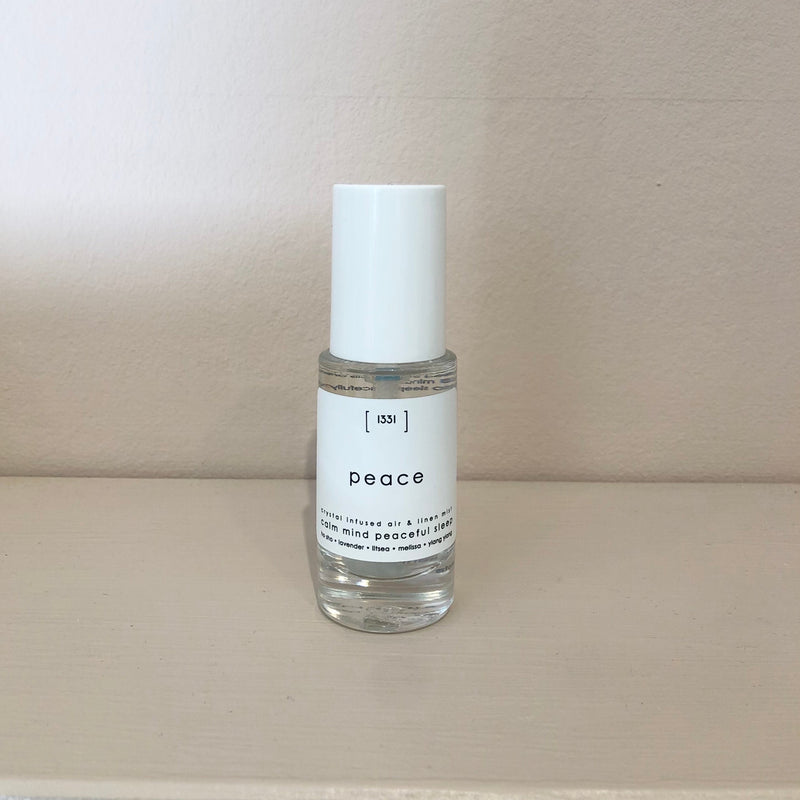 Peace travel - crystal infused air and linen mist