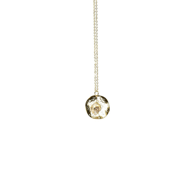 Herkimer Diamond chain necklace