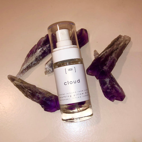CLOUD & Amethyst calm sleep gift set