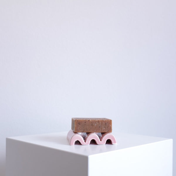 1331 handmade ceramic soap dish tube candy
