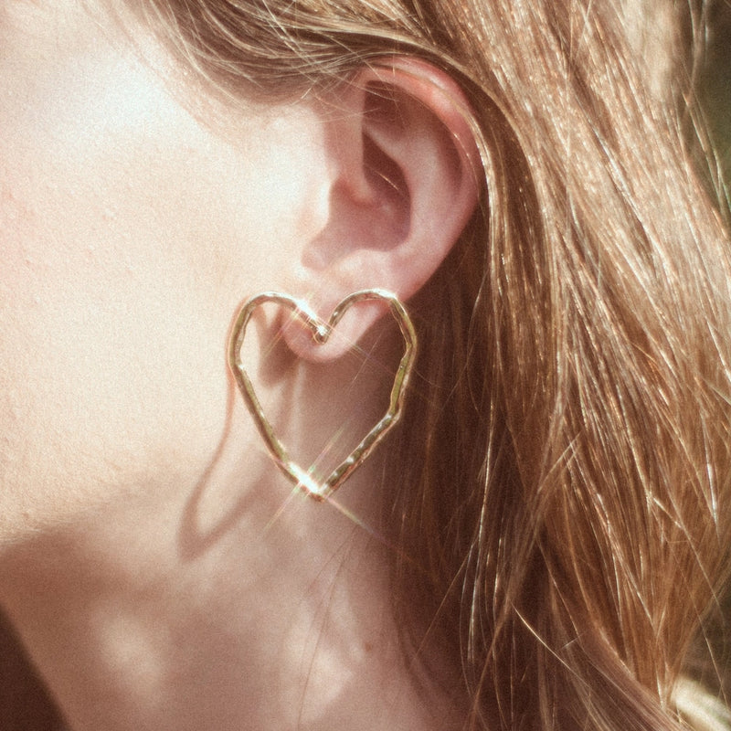 Heart earrings